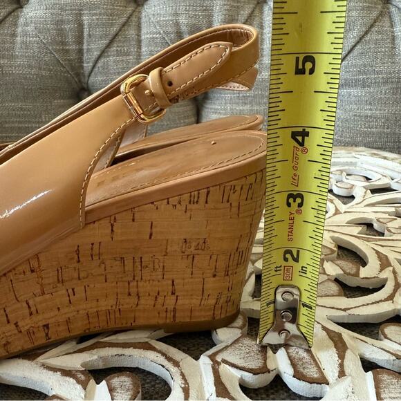 Coach Wedge Heel Platform Sandals Shoes Women's 7.5 - Picture 6 of 10